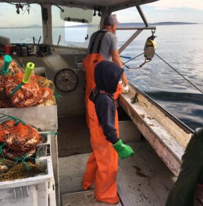 Fishing aboard the Miss Elizabeth III